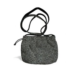 Elegant Black Beaded Women's Bag